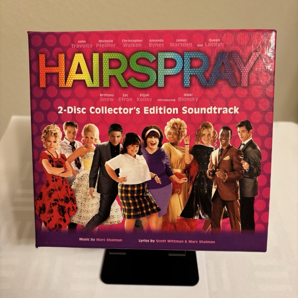 Hairspray 2-Disc Collector's Edition Soundtrack CD 2007 New Line Records